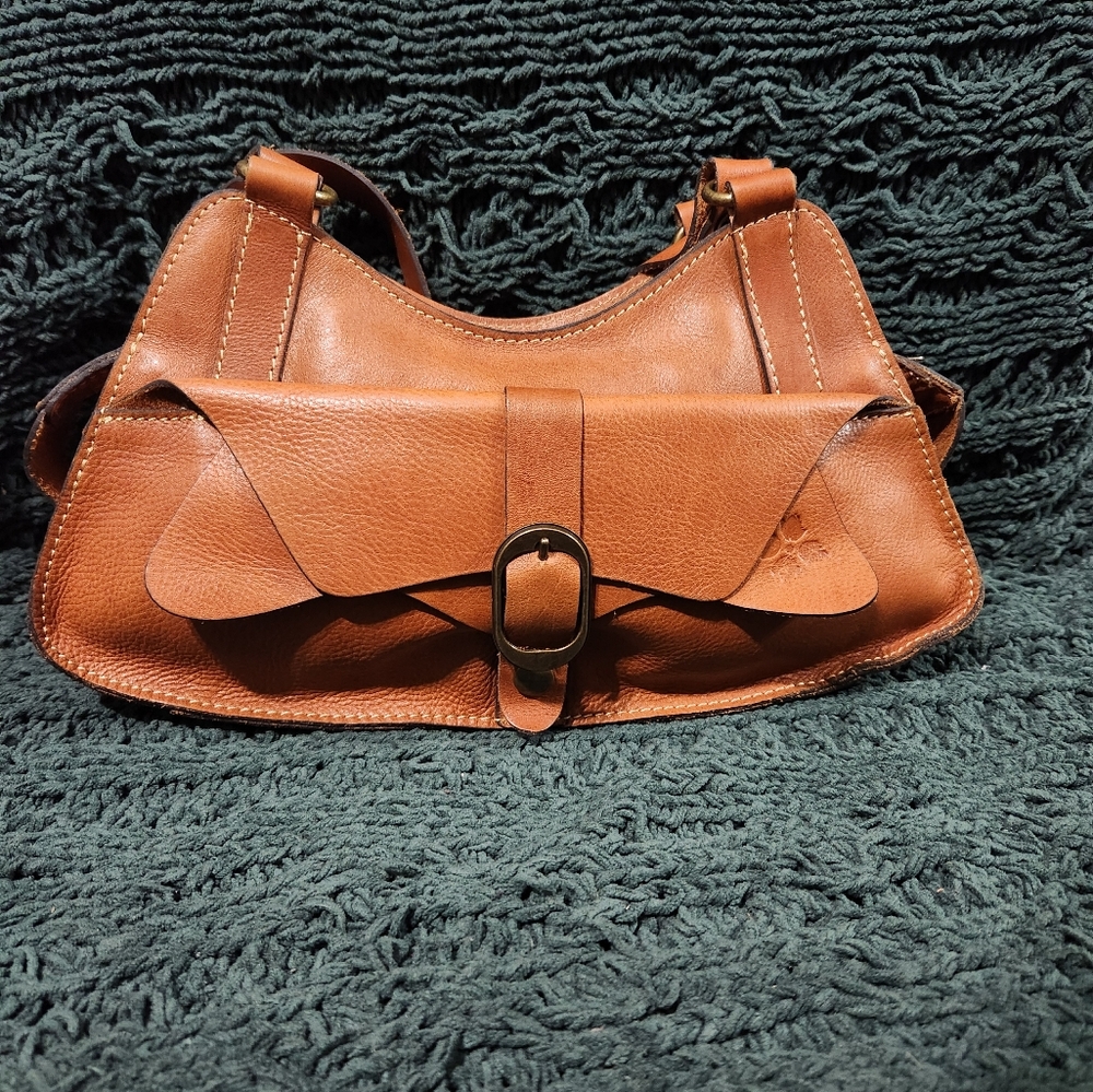 Patricia Nash Zurigo Saddle Western Hobo Shoulder Satchel Bag